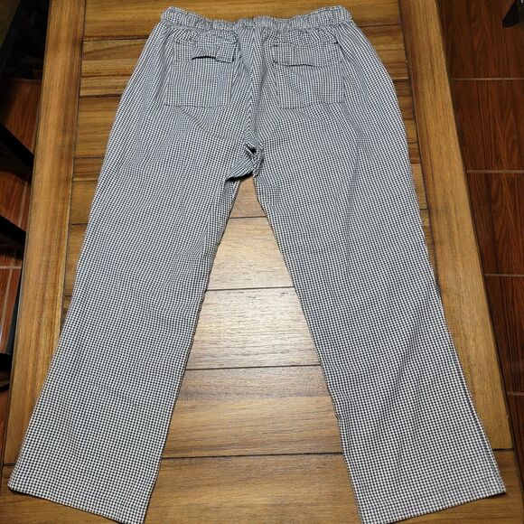Chef Works B&W Checkered Unisex Chef Uniform Pants - Size XL - Picture 4 of 8